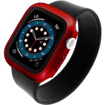 FIXED Pure+ s temperovaným sklom na Apple Watch 44 mm červené (FIXPUW+-434-RD)