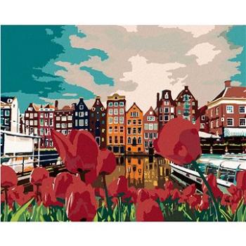 Maľovanie podľa čísel - Tulipány v Amsterdame (HRAbz33226nad)