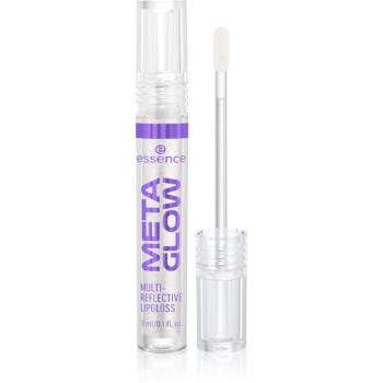 essence META GLOW MULTI-REFLECTIVE lesk na pery s holografickým efektom odtieň 01 Cyber Space 3 ml