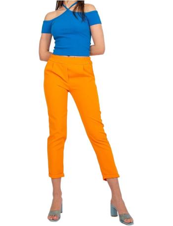 Oranžové nohavice nad kolená samanta vel. XL