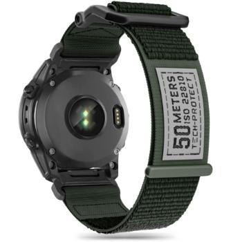 Tech-Protect Scount remienok na Garmin Fenix 3 / 5x / 6x / 6x Pro / 7x, military green