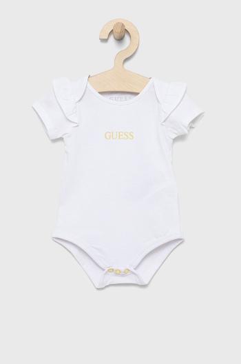 Sada pre bábätká Guess biela farba