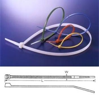 Pásek stahovací standard 280x4.8mm černá *