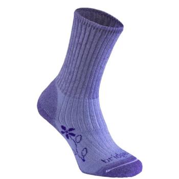 Ponožky Bridgedale Hike Midweight Merino Comfort Boot Women's violet/095 L (7-8,5)