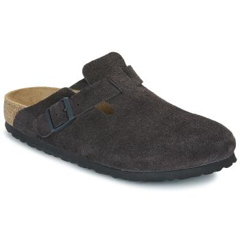 Birkenstock  Boston LEVE Velvet Grey  Nazuvky Šedá