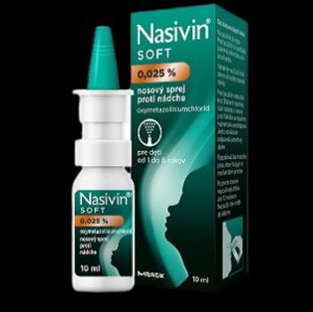 NASIVIN SOFT 0,025 % nosový sprej pre deti 10 ml