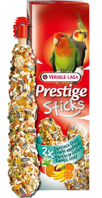 Versele-Laga Prestige Sticks Tyčinky Veľký papagáj exotické ovocie 140 g