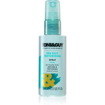 TONI&GUY Casual stylingový sprej s morskou soľou 75 ml