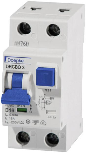 Doepke 09932114 prúdový chránič/elektrický istič    1-pólový  0.03 A 230 V