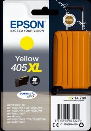 EPSON ink Singlepack Yellow 405XL Durabrite Ultra originální inkoustová cartridge