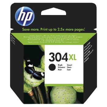 HP N9K08AE - originálna cartridge HP 304-XL, čierna, 300 strán