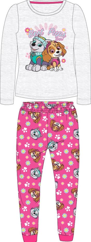 EPlus Dievčenské pyžamo - Paw Patrol, sivé Veľkosť - deti: 128