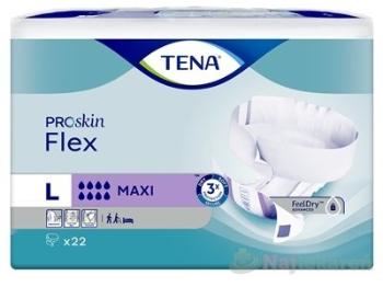 TENA Flex Maxi L inkontinenčné nohavičky s rýchloupevňovacím pásom 22 ks