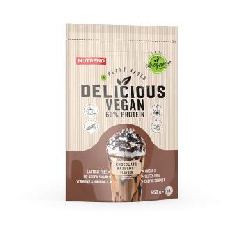 Nutrend Delicious Vegan 60% Protein 450 g chocolate hazelnut