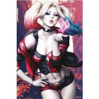 DC Comics – DC Comics – Harley Quinn Kiss – plagát (8435497217488)