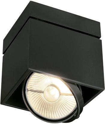 SLV 117100 Kardamod stropné svetlo halogénová žiarovka GU10  75 W čierna (matná)