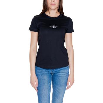 Calvin Klein Jeans  MONOLOGO TEE J20J223563  Tričká s krátkym rukávom Čierna