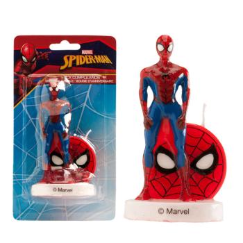 3D Narodeninová sviečka - Spiderman 9 cm