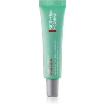 Biotherm Homme Aquapower Eye De-Puffer hydratačný očný gél proti opuchom 15 ml