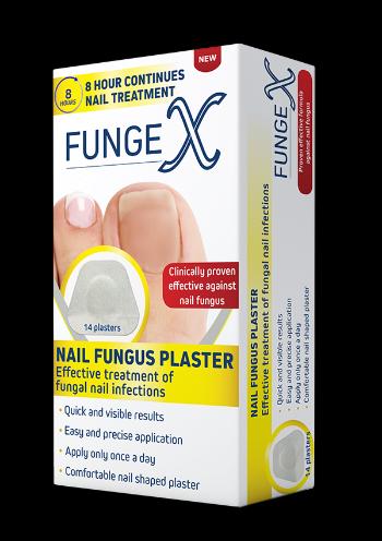 FungeX Náplasť na mykózu nechtov 14 ks