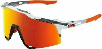 100% Speedcraft Soft Tact Grey Camo/HiPER Red Multilayer Mirror Lens Cyklistické okuliare