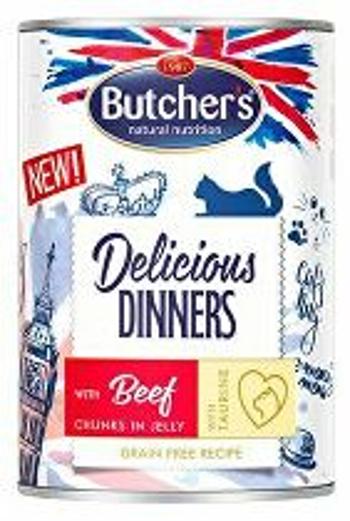 Butcher's Cat Delicious beef in jelly cons. 400g