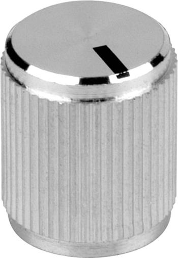 Mentor 504.411 otočný gombík s označením hliník (Ø x v) 8 mm x 10 mm 1 ks