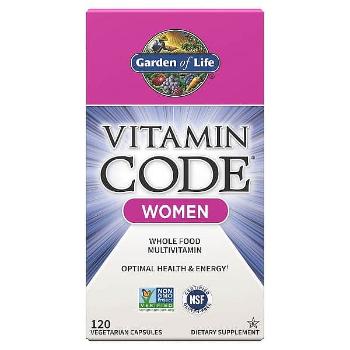 Garden of Life Vitamin Code RAW Women - multivitamín pro ženy - 120 kapslí