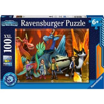 Ravensburger Puzzle 133796 Ako vycvičiť Draka: The Nine Realms 100 Dielikov (4005556133796)