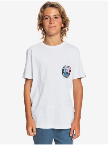 Biele chlapčenské tričko Quiksilver