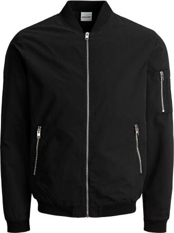 Jack&Jones Pánska bunda JJERUSH 12165203 Black L