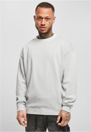 Urban Classics Pigment Dyed Crew Neck lightasphalt - M