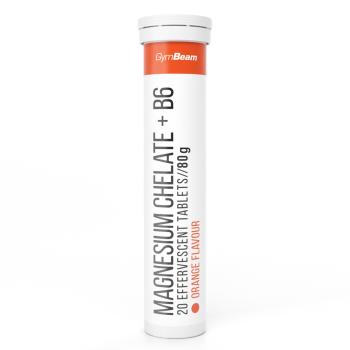 GymBeam Magnesium chelate + B6 20 tab orange