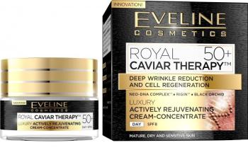 Eveline Cosmetics Royal Caviar Therapy - Denný krém 50+, 50 ml