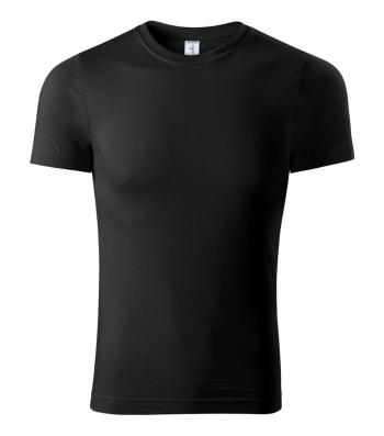 MALFINI Tričko Paint - Čierna | XL