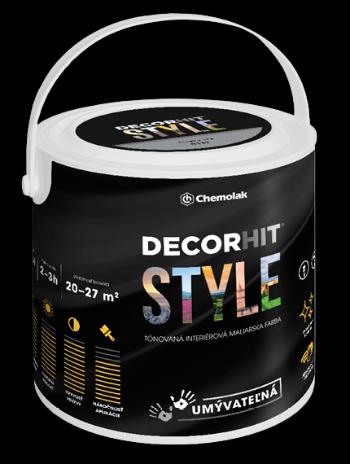 DECORHIT STYLE - Umývateľná parfumovaná interiérová farba 0105 - nebrúsený krištáľ 2,5 L