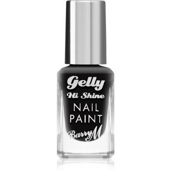 Barry M Gelly Hi Shine lak na nechty odtieň Black forest 10 ml