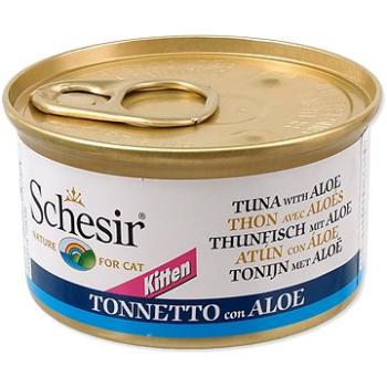 SCHESIR Konzerva Kitten tuniak + Aloe 85 g (8005856750330)