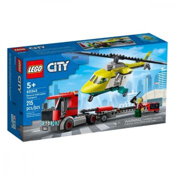 LEGO CITY PREPRAVA ZACHRANARSKEJ HELIKOPTERY /60343/