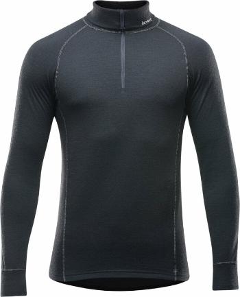 Devold Pánske termoprádlo Duo Active Merino 210 Zip Neck Man Black S