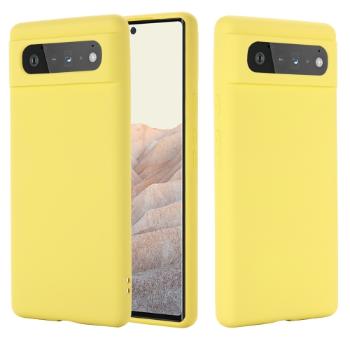 RUBBER Gumený kryt Google Pixel 6 žltý