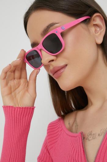 Slnečné okuliare Chiara Ferragni dámske, ružová farba
