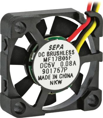 SEPA MF17B05FSE axiálny ventilátor 5 V/DC 1.1 m³/h (d x š x v) 17 x 17 x 4.5 mm