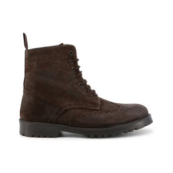 Duca Di Morrone  Fausto - Suede Brown  Čižmy Hnedá