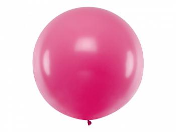 Guľatý latexový Jumbo balón 1m fuchsia