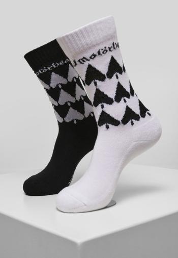 Mr. Tee Motörhead Socks 2-Pack black/white - 39–42