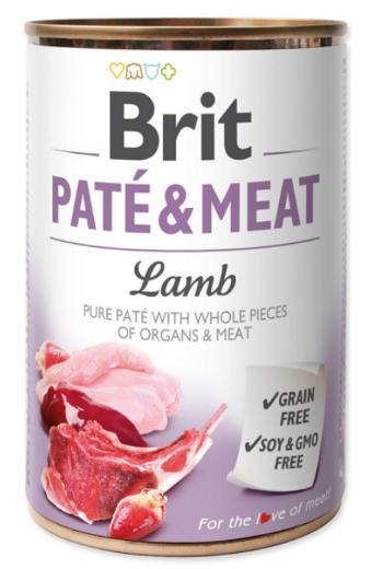 Brit Paté & Meat Lamb 400g konzerva