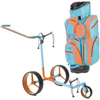 Jucad Carbon 3-Wheel Aquastop Bag SET GT Manuálny golfový vozík