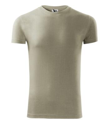 MALFINI Pánske tričko Viper - Svetlá khaki | L