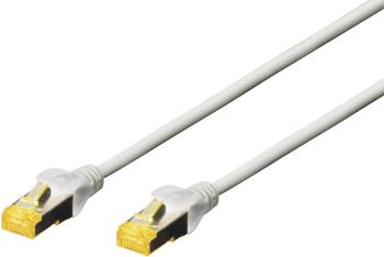 Digitus DK-1644-A-300 RJ45 sieťové káble, prepojovacie káble CAT 6A S/FTP 30.00 m sivá bez halogénov, krútené páry, s oc